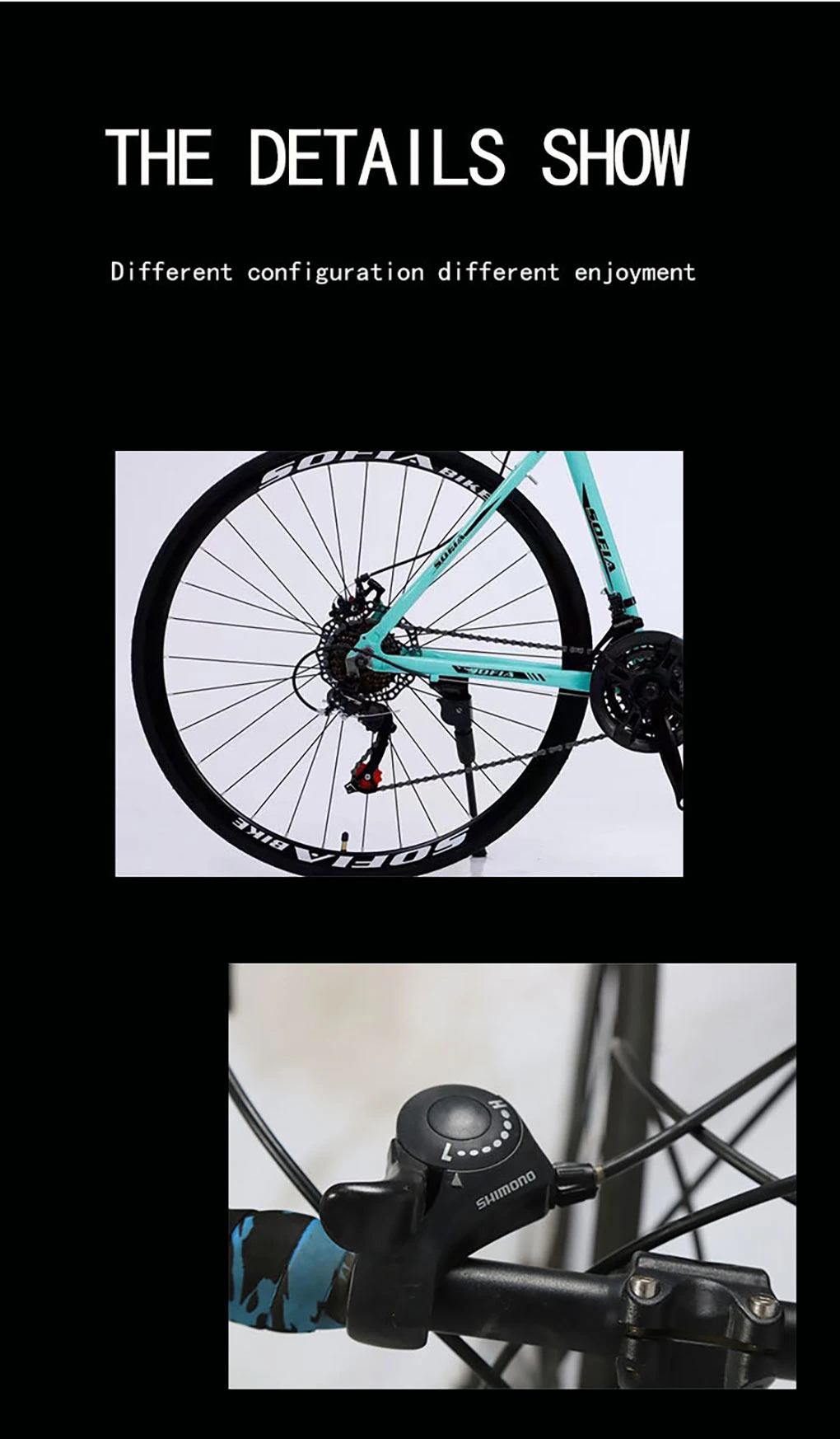 Latest Factory in Stock Direct Price 21 Speed Frame 20" 24" 26" 27.5" 29" Electric Mountain Bike Bicycle MTB Bike Alloy Mountain Bike Fold Bike Road Bike