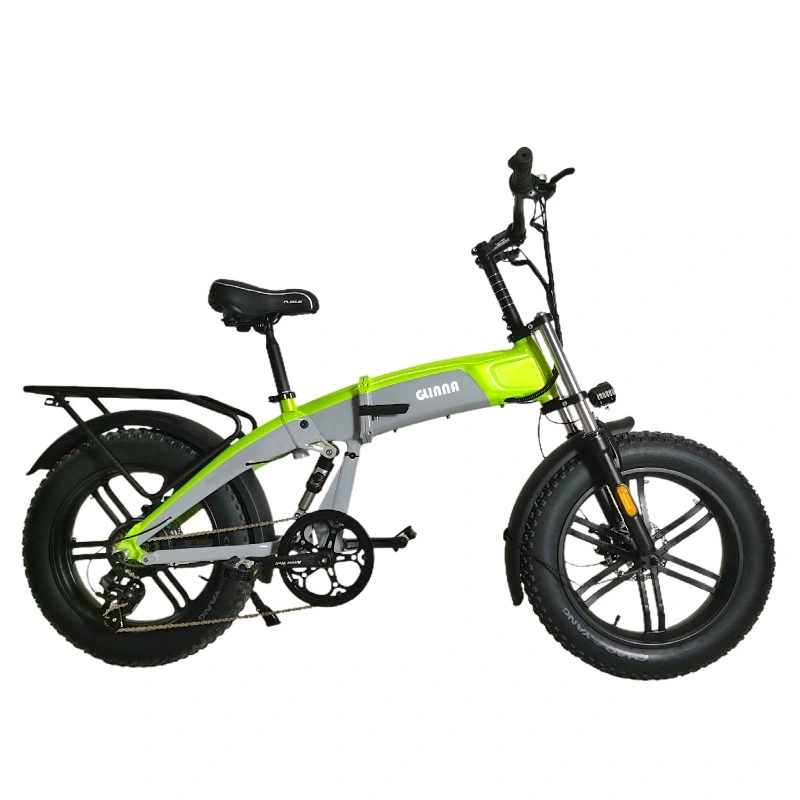 20 "48V Aluminum Alloy Fat Tire Folding Electric Bicycle OEM