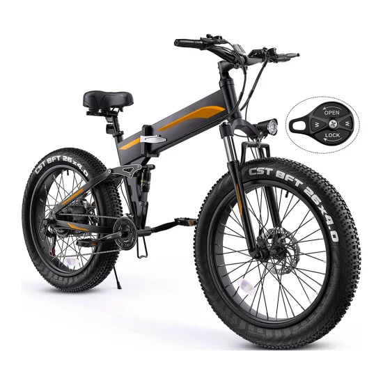 500W 26'' Fat Tire Elektro-Fatbike-Faltrad