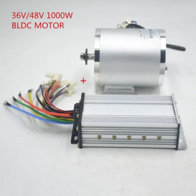 1000 W Mini-Elektro-Motorrad-DIY-Motor-Kit, bürstenloser Mittelmontage-Gleichstrommotor mit Controller